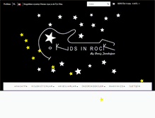 Tablet Screenshot of kidsinrock.com